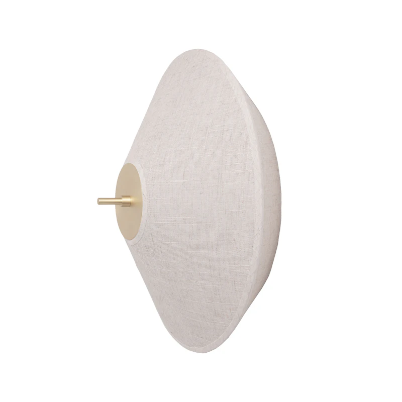 Tafta Wandleuchte Ø40 cm, Natur