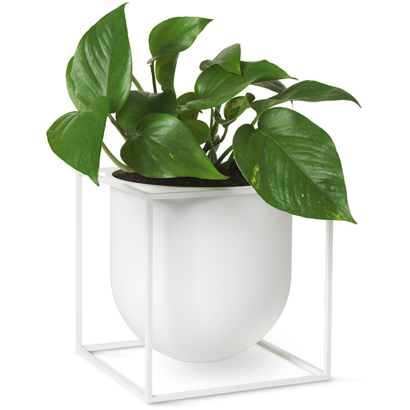 Kubus Flowerpot 23, White